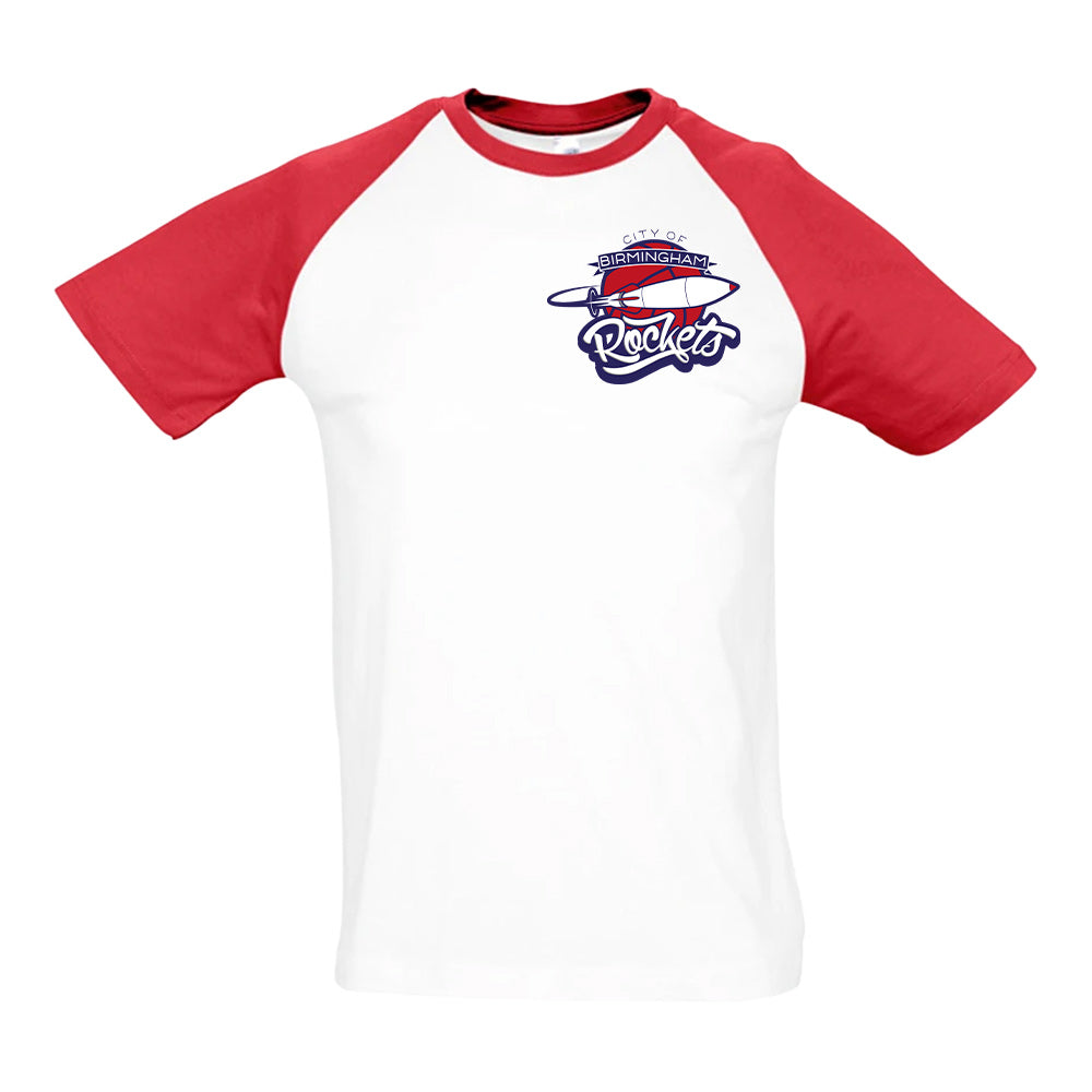 COB Rockets Logo Contrast Red Tee