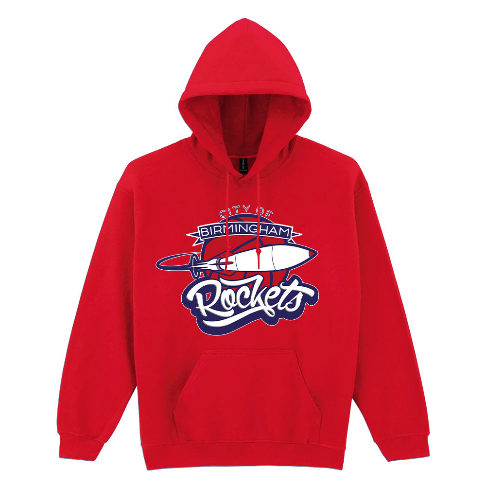 COB Rockets Logo Red Hoodie