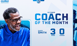 WORTHING'S GARY SMITH SCOOPS COACH OF THE MONTH HONOURS