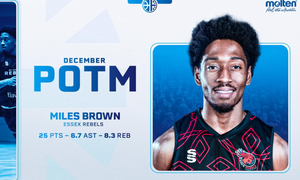 REBELS GUARD MILES AHEAD OF PACK EN ROUTE TO MONTHLY MVP HONOURS