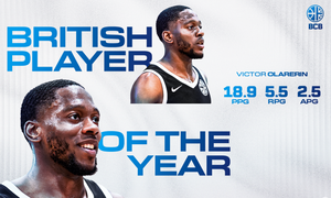 VICTOR OLARERIN SCOOPS BRITISH PLAYER OF THE YEAR HONOURS