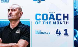 NURUZADE WINS MOLTEN COACH OF THE MONTH FOR MARCH