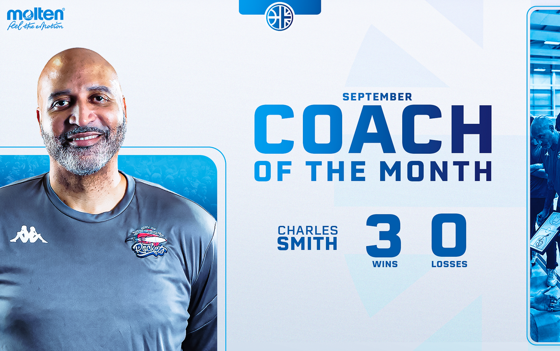 CHARLES SMITH SCOOPS COACH OF THE MONTH HONOURS