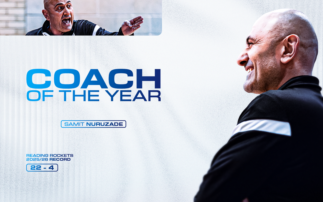 READING'S SAMIT NURUZADE WINS BCB COACH OF THE YEAR
