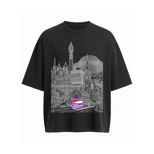 COB Rockets Monument Oversized Tee