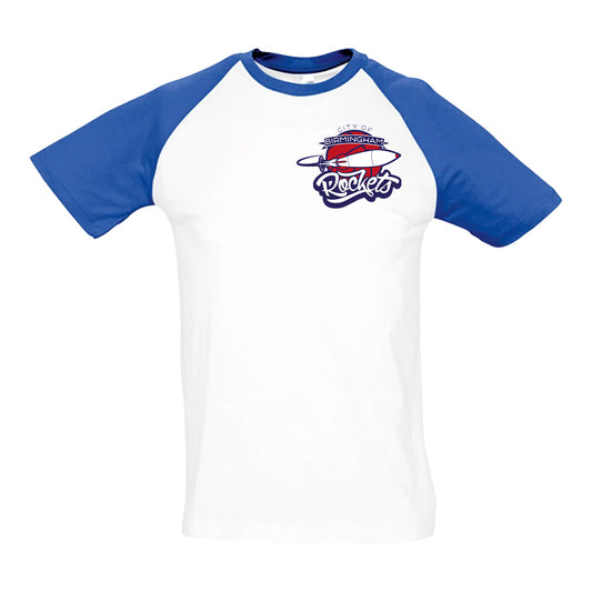 COB Rockets Logo Contrast Royal Blue Tee