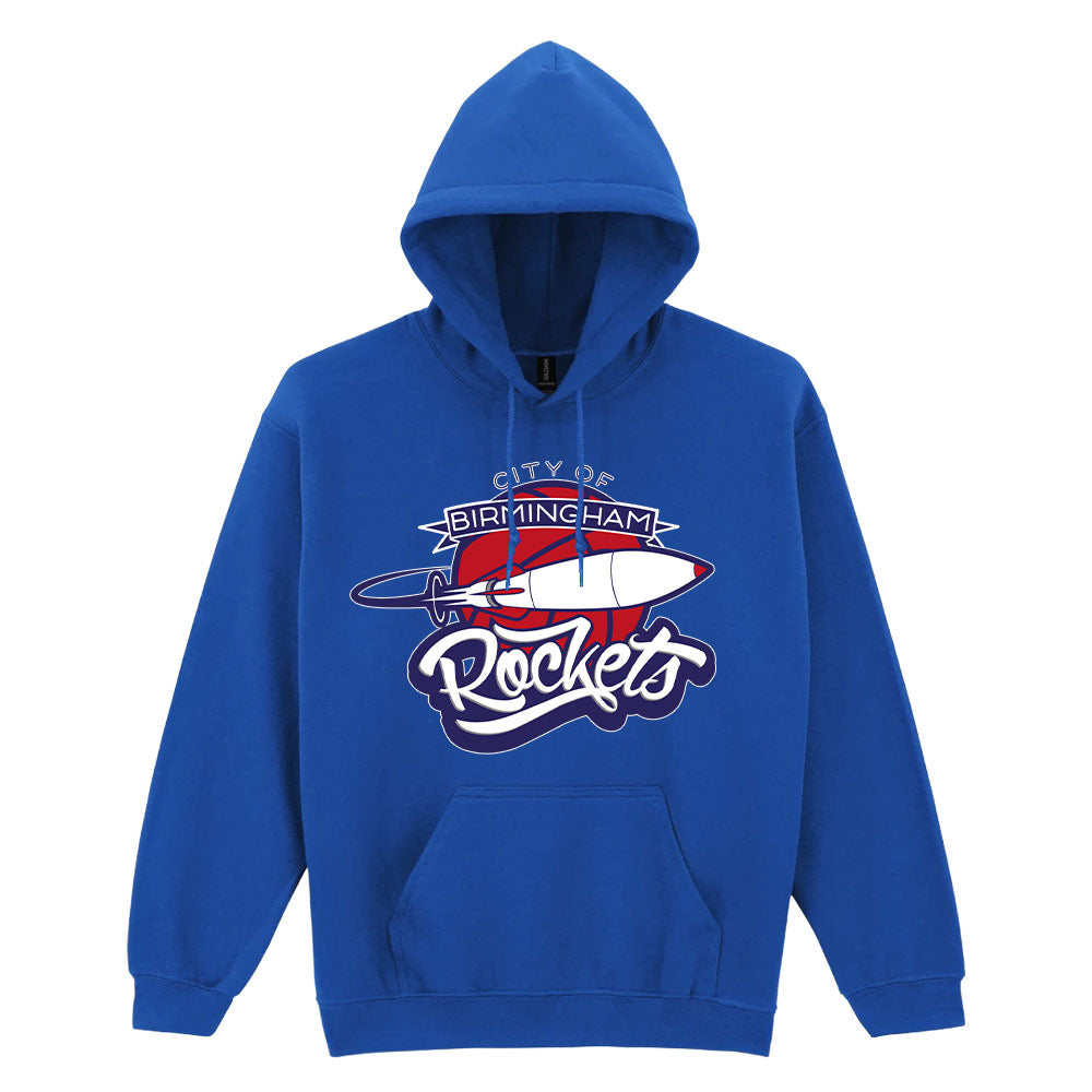 COB Rockets Logo Blue Hoodie