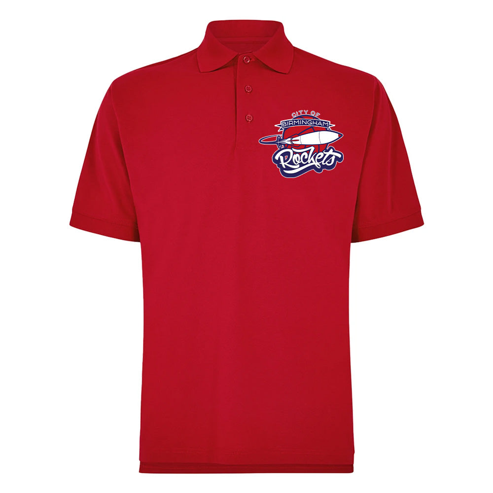COB Rockets Red Polo-Shirt