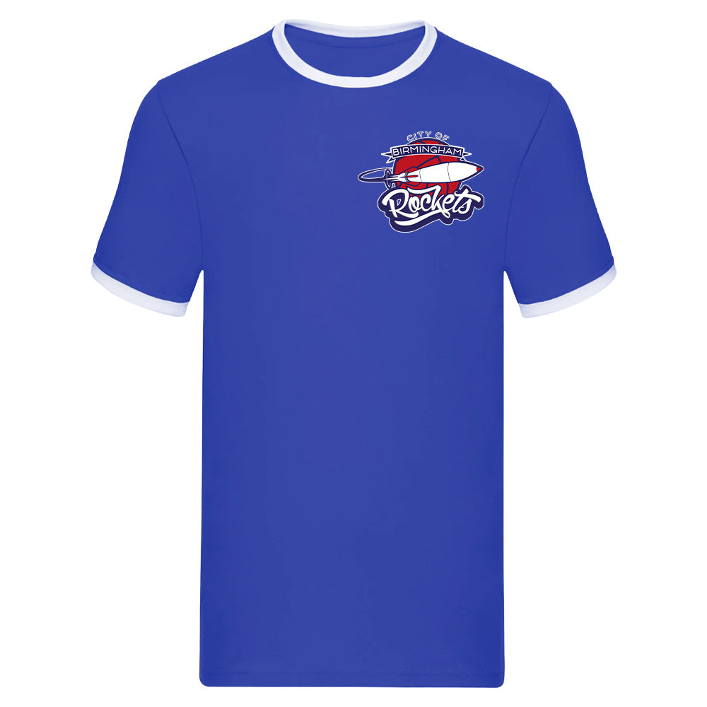 COB Rockets Blue Ringer Tee